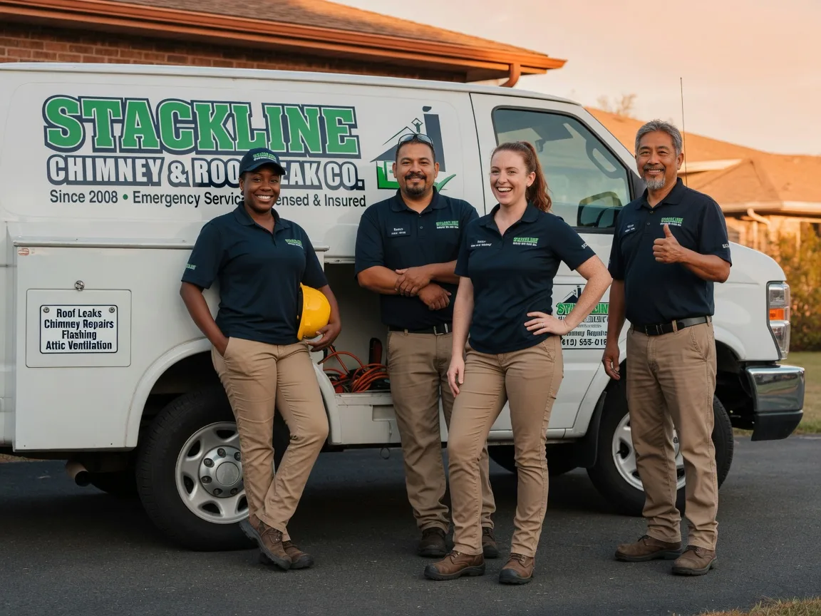Chimney flashing repair company in Matthews, GA